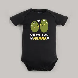 FFLIRTYGO Infants Typography Printed Pure Cotton Bodysuit-image-93