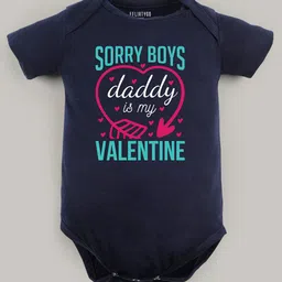 FFLIRTYGO Infant Girls Printed Pure Cotton Valentine's Day Special Bodysuit-picture-29