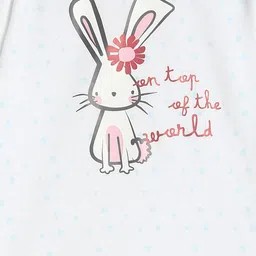 MINI KLUB Infant Girls Pack Of 3 Printed Pure Cotton Bodysuits image 3