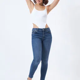 COLOR CAPITAL Ribbed High Cut Bodysuit image 5