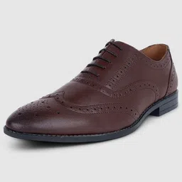 louis stitch Brown Wingtip Style Brogue Formal Shoes for Men - UK 9 Brogues For Men image 3