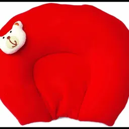 Microfibre Baby Pillow Pack of 1 Toons & Characters Mustard(Rai) Pillow For Newborn Baby Round Head Shaping Infant Baby Pillow-image-4