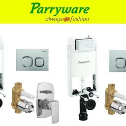 parryware Half Frame Concealed Cistern, with divater body upper Euclid set of 2 pic 303 Dual Flush Tank-picture-24