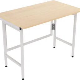 innofur Aplos Folding Desk/Folding Table/Study Table/Laptop Table Big for Home and Office(Beige) Engineered Wood Study Table-picture-20