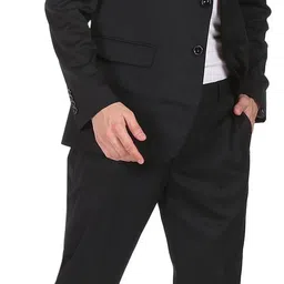 arrow Men Double-breasted Solid Suit-picture-41