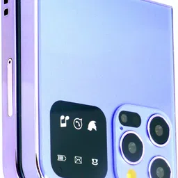 snexan Rock Z Flip Dual Sim Keypad Mobile with2.4Display Flip Fold Call & SMS Indicator image 4