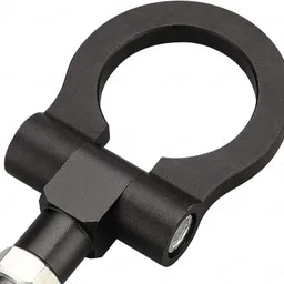 lavitra Universal Car Front Bumper Screw-on Tow Hook Aluminium Tow Hook Front Rear Front and Rear Mount Towing Hook image 5