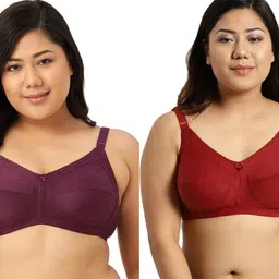 winsure Pack of 2 Women Everyday Non Padded Bra-picture-25
