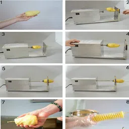 wishbone Manual Potato Twister Machine image 4
