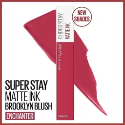 maybelline new york Superstay Matte Ink Liquid Lipstick | Transfer Proof |16 hr Wear image 2