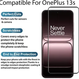 mobinix Edge To Edge Tempered Glass for OnePlus 13s 5G, 2.5D Curved Edge Premium Tempered Glass for Ultimate Protection image 4