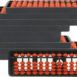 abica 15 Rod Brown Abacus Pack Of 10-picture-40