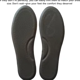 gejuff Size-7 Memory Foam Insole for Men Memory Foam Shoe Sole Sneakers For Men image 4