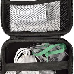Dr. Odin Portable Mesh Nebulizer ReChargeable Machine for Kids and Adults for Anywhere Use with Small and Big Mask (Mini Air 360 + A) Nebulizer-image-28