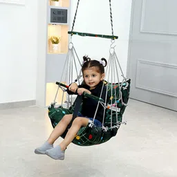windson craft Cotton Swing For Kids Chair Baby's Children Folding & Washable 1 To 6 Years Swings image 2