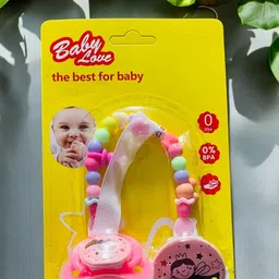tbtecommerce Baby soother with Chain Soother image 5