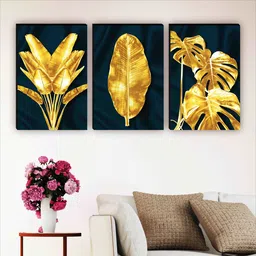 Large Panel Embossed 36 inch x 18 inch Painting-image-22