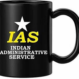 couples emotion Indian Administrative Service Ceramic Coffee or Tea Cup Best for IAS (350ml or 11Oz; Black) Ceramic Coffee Mug-picture-11