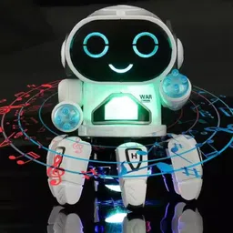 skstore Colorful Light Robot Intelligent Interactive Dancing Music Light Robots Toya image 3