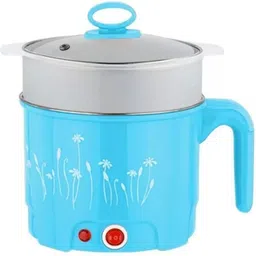 creation bazaar Multi Cooker Kettle with Concealed Base Multifunction Cooking Pot Noodle Maker Multi Cooker Electric Kettle image 1