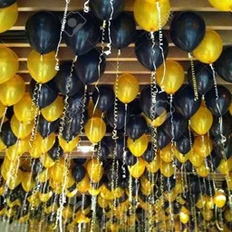 mosclue Solid Hd/Metalic 200 Ballons Yellow, Black For Kid's/Adult/ Party/Birthday Decorations Balloon-picture-23