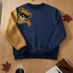 try this Men Full Sleeve Color Block Sweatshirt-picture-30