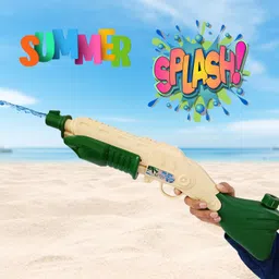 ascension Children Holi Pichkari for Boys and Girls for Children Holi Party & Kids Gift Water Gun image 2