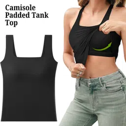 sizi Women Black Tank Top/Vest-picture-10