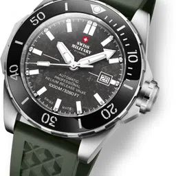 swiss military by chrono Swiss Made Grey Dial Automatic Analog Watch - For Men SMA34092.09 image 2