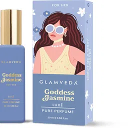 glamveda Goddess Jasmine Pure Perfume|Long-Lasting ,Fresh Floral Scent |All Day Wear| Extrait De Parfum - 20 ml-picture-14