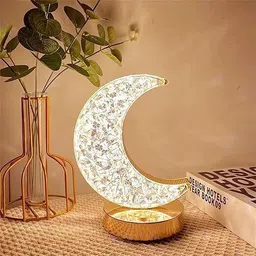 sm enterprise Moon Shaped LED Lamp Night Lamp image 4