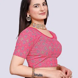 priyanka textiles Round Neck Women Blouse image 2