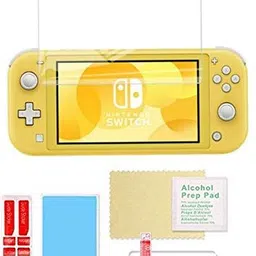 TMG Tempered Glass Screen Protector for Nintendo Switch Lite Gaming Accessory Kit-image-0