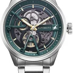 Fastrack Automatic 2.0 Green Round Dial Men's Analog Watch / Analog Watch - For Men 3318SM01|3318SM01|3318SM01-picture-14