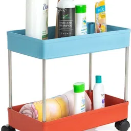 flipkart smartbuy Fruit,Vegetable Stand Kitchen Trolley,Fruit Basket,Vegetable Basket | Rack Plastic Kitchen Trolley image 1