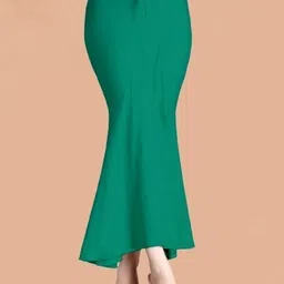 VDIHATA FASHION Green Lycra Blend Smooth Curve Fish Cut Shapewear Petticoat For Women Lycra Blend Petticoat-picture-13