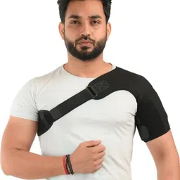 ahs products Shoulder Support Belt Adjustable Stretch Strap Wrap For Universal Shoulder Support-picture-16