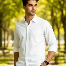 uth republic Men Regular Fit Solid Casual Shirt-picture-10