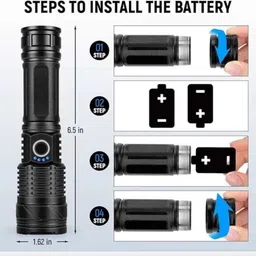 uzala Multi-function LED USB Long-range Portable Hiking Camping Tent Lights Emergencys Torch image 5