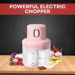 guggu Chopper (Electric Rechargeable Chopper) for Kitchen Vegetable Garlic Onion W236 Electric Vegetable & Fruit Chopper-picture-14