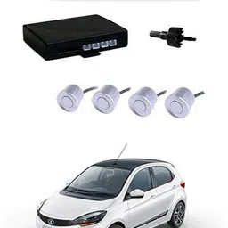 peeps store Universal 4 White Reverse Parking Sensor-PS25A836 Universal 4 White Reverse Parking Sensor-PS25A836 Parking Sensor image 1
