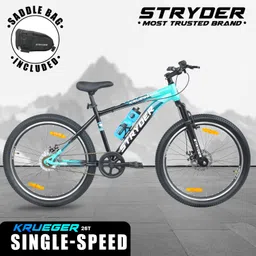 stryder 26" Krueger with Saddle Bag - Disc Brakes & Front Suspension | 26 T (inch) Mountain Cycle-picture-10