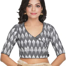 rene V-Neck Women Blouse-picture-26