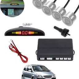 aarsh store Universal 4 Silver Reverse Parking Sensor-AF25B264 Universal 4 Silver Reverse Parking Sensor-AF25B264 Parking Sensor-picture-19