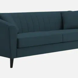 febonic Polon Fabric 3 Seater Sofa in Cool Blue image 5
