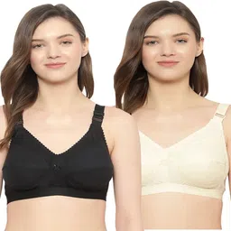 gelxmonet Pack of 2 Women Full Coverage Non Padded Bra-picture-10