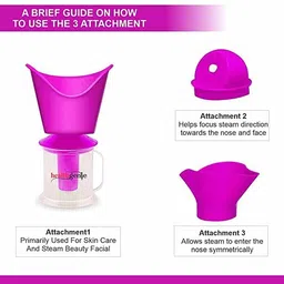 Thermocare steamer Vaporizer for cough and cold inhaler kids , Nose , with mask electric Vaporizer image 2