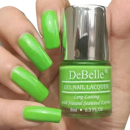 debelle Gel Nail Lacquer Parrot Green Nail Polish- Matcha Cookie-picture-20