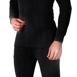 ALFA Quilted Premium Winter Wear Men Top - Pyjama Set Thermal image 3