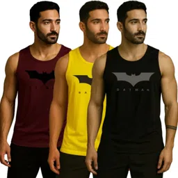 elite elegance apparel Printed Sleeveless Sando Pack – Men’s Gymwear Combo Men Vest-picture-43